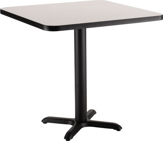 Picture of NPS® Café Table, 36" Square, X Base, 30" Height, Particleboard Core/T-Mold