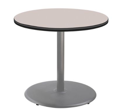 Picture of NPS® Café Table, 36" Round, Round Base, 30" Height, Particleboard Core/T-Mold