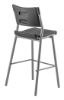 Picture of NPS® Café Time Stool, Charcoal Slate Top & Silver Frame