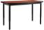 Picture of NPS® Heavy Duty Height Adjustable Steel Table, 30 X 60, HPL Top, Montana Walnut