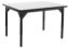 Picture of NPS® Heavy Duty Height Adjustable Steel Table, Black Frame, 36 x 48, Whiteboard