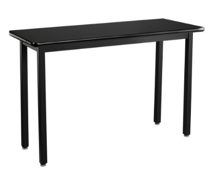 Picture of NPS® Heavy Duty  Steel Table, Black Frame, 18 x 42 x 30, HPL Top