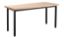 Picture of NPS® Heavy Duty  Steel Table, Black Frame, 24 x 54 x 30, Butcherblock Top