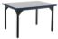 Picture of NPS® Heavy Duty  Steel Table, Black Frame, 36 x 60 x 30, Supreme HPL Top