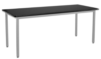 Picture of NPS® Heavy Duty  Steel Table, Gray Frame, 24 x 96, HPL Top