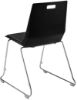 Picture of NPS® LuvraFlex Chair, Poly Back/Padded Seat