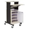 Picture of Oklahoma Sound® Premium Plus Presentation Cart with Storage Cabinet