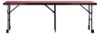 Picture of NPS® 18"x96"x32" Straight Standing Choral Riser, Red Carpet