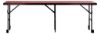 Picture of NPS® 18"x96"x32" Straight Standing Choral Riser, Red Carpet