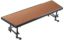 Picture of NPS® 18"x66"x16" Tapered Standing Choral Riser, Hardboard Floor