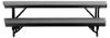 Picture of NPS® 2 Level Tapered Standing Choral Riser, Grey Carpet (18"x96" Platform)