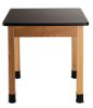 Picture of NPS® Wood Science Lab Table, 30 x 30 x 30, HPL Top