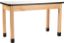 Picture of NPS® Wood Science Lab Table, 30 x 60 x 30, Whiteboard Top