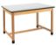 Picture of NPS® Wood Science Lab Table, 42 x 60 x 36, Whiteboard Top