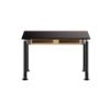 Picture of NPS® Signature Science Lab Table, Black, 24 x 48, Phenolic Top, Book Compartments