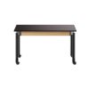 Picture of NPS® Signature Science Lab Table, Black, 24 x 54, Phenolic Top, Casters
