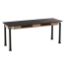 Picture of NPS® Signature Science Lab Table, Black, 24 x 72, Chemical Resistant Top, Casters