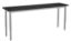 Picture of NPS® Steel Height Adjustable Science Lab Table, 18 X 84 , HPL Top, Grey