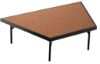 Picture of NPS® Stage Pie Compatible with a 3'x8'x16" Stage, Hardboard Floor