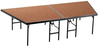 Picture of NPS® Stage Pie Compatible with a 4'x8'x24" Stage, Hardboard Floor