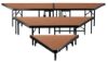 Picture of NPS®  3 Level Stage Pie Set 48" Width, Hardboard Floor