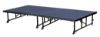 Picture of NPS® 16"-24" Height Adjustable 4' x 4' Transfix Stage Platform, Blue Carpet