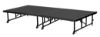 Picture of NPS® 16"-24" Height Adjustable 4' x 4' Transfix Stage Platform, Black Carpet