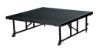 Picture of NPS® 16"-24" Height Adjustable 4' x 4' Transfix Stage Platform, Black Carpet