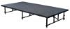 Picture of NPS® 16"-24" Height Adjustable 4' x 8' Transfix Stage Platform, Grey Carpet