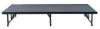 Picture of NPS® 16"-24" Height Adjustable 4' x 8' Transfix Stage Platform, Grey Carpet