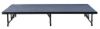 Picture of NPS® 16"-24" Height Adjustable 4' x 8' Transfix Stage Platform, Blue Carpet