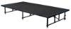 Picture of NPS® 16"-24" Height Adjustable 4' x 8' Transfix Stage Platform, Black Carpet