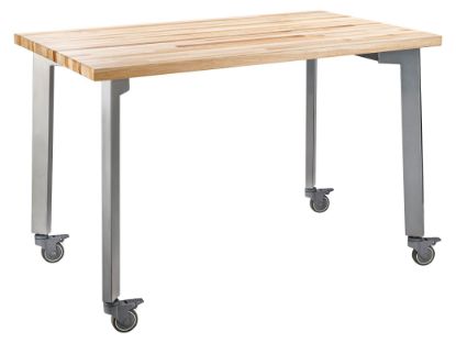 Picture of NPS®  Titan Table, 24" x 54" x 40", Butcherblock Top
