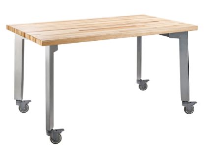 Picture of NPS®  Titan Table, 30" x 84" x 36", Butcherblock Top