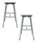 Picture of (2 Pack) NPS®   30" Titan Stool, PB T-Mold Seat, Grey Frame