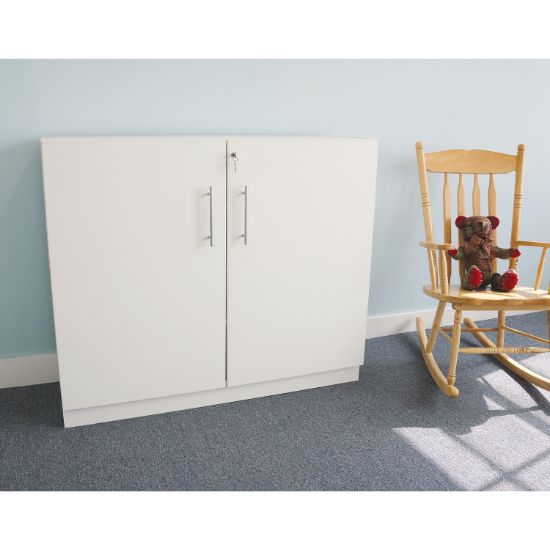 Picture of Whitney White Lockable Wall Cabinet