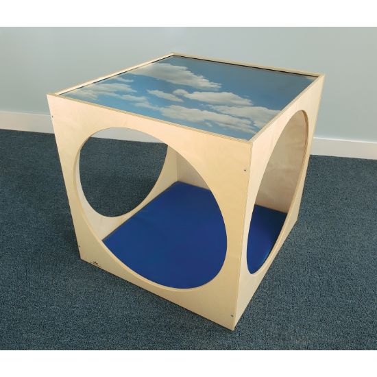 Picture of Acrylic Sky Top Playhouse Cube With Floor Mat
