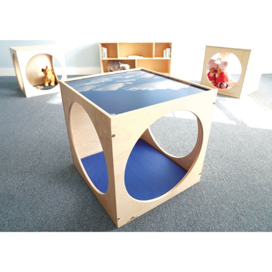 Picture of Toddler Acrylic Sky Top Play Cube With Mat