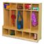 Picture of Five Section Seated Coat Locker