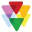 Picture of Color Wheel Triangles - Set Of Six